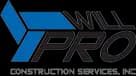 Number 17 Concrete Contractor Company Logo for Will Pro Construction